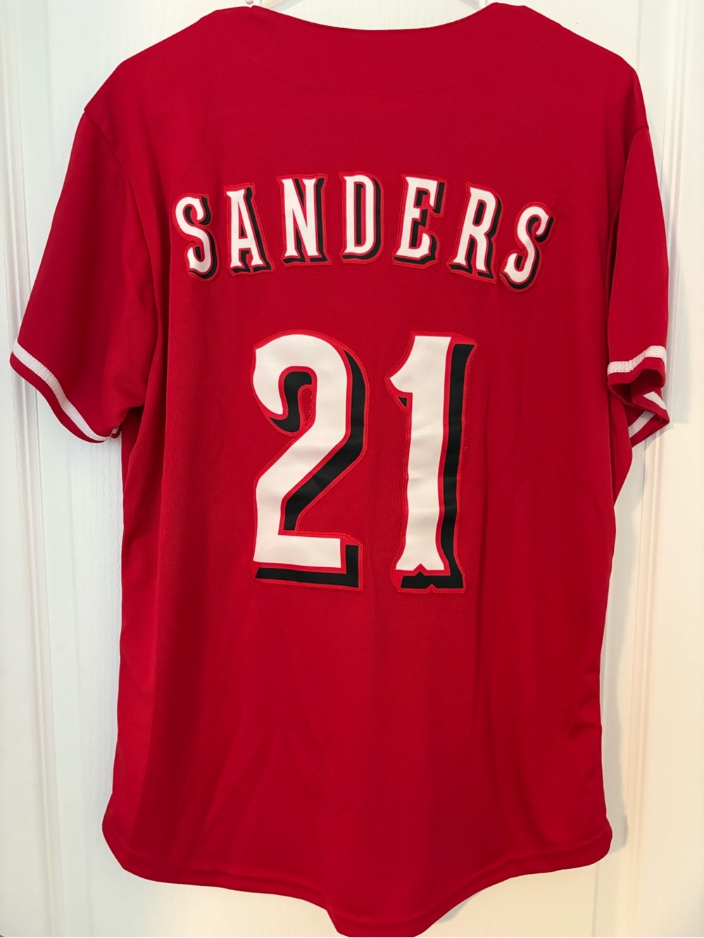 Men's Red Sanders #21 Athletic Jersey